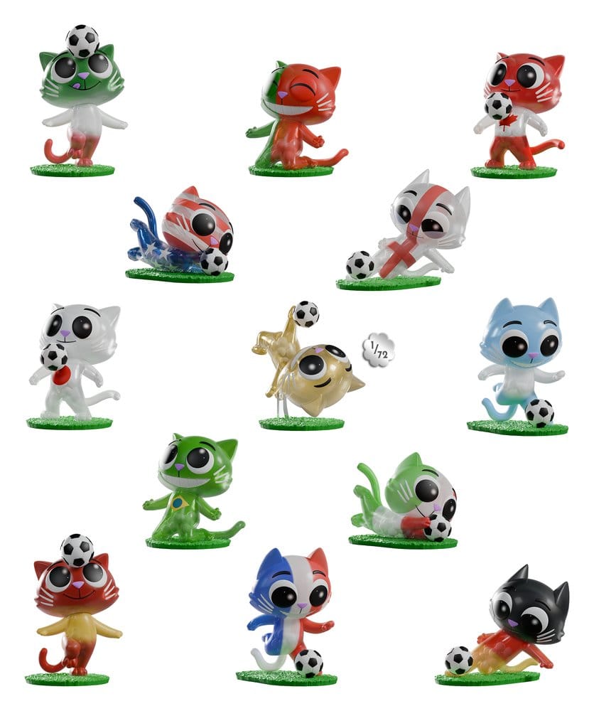 Cat Scans Minifiguren S3 - On the Ball 6 cm Blind Box Display (12)