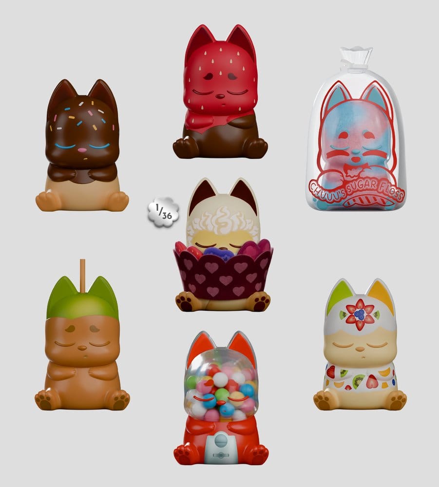 Chuuu Vinyl Minifiguren S2 Sweet Treats 11 cm Blind Box Display (6)