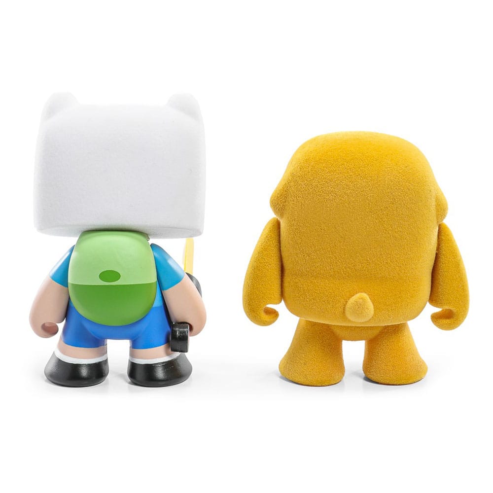 Adventure Time Minifiguren 2er-Pack Finn & Jake Flocked 7 cm
