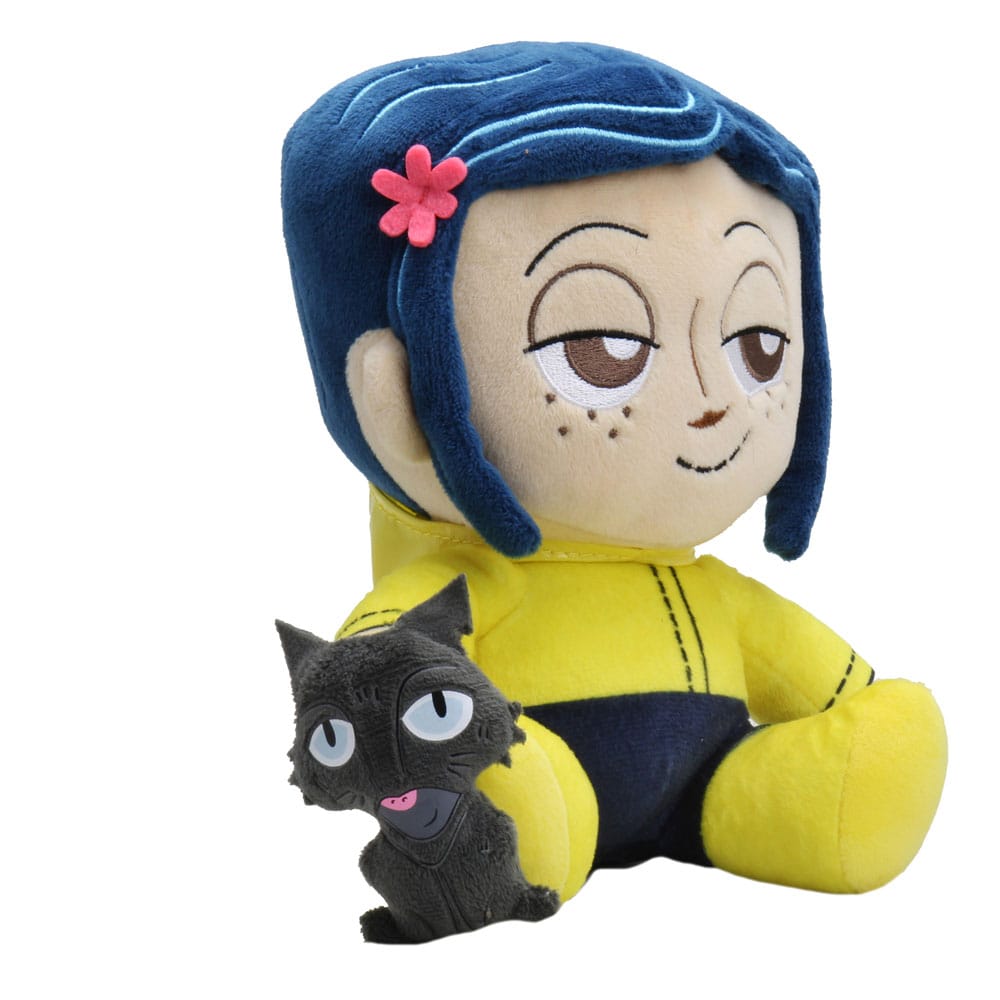 Coraline Phunny Plüschfigur Coraline and the Cat 20 cm