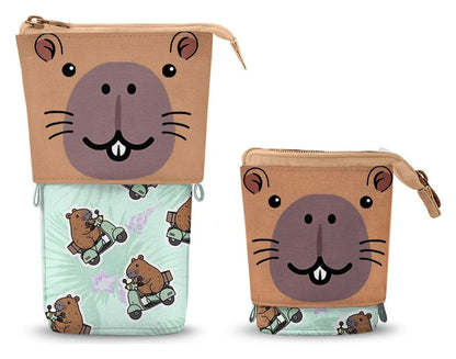 Oh My Pop! Cute Federmäppchen Capybara Green