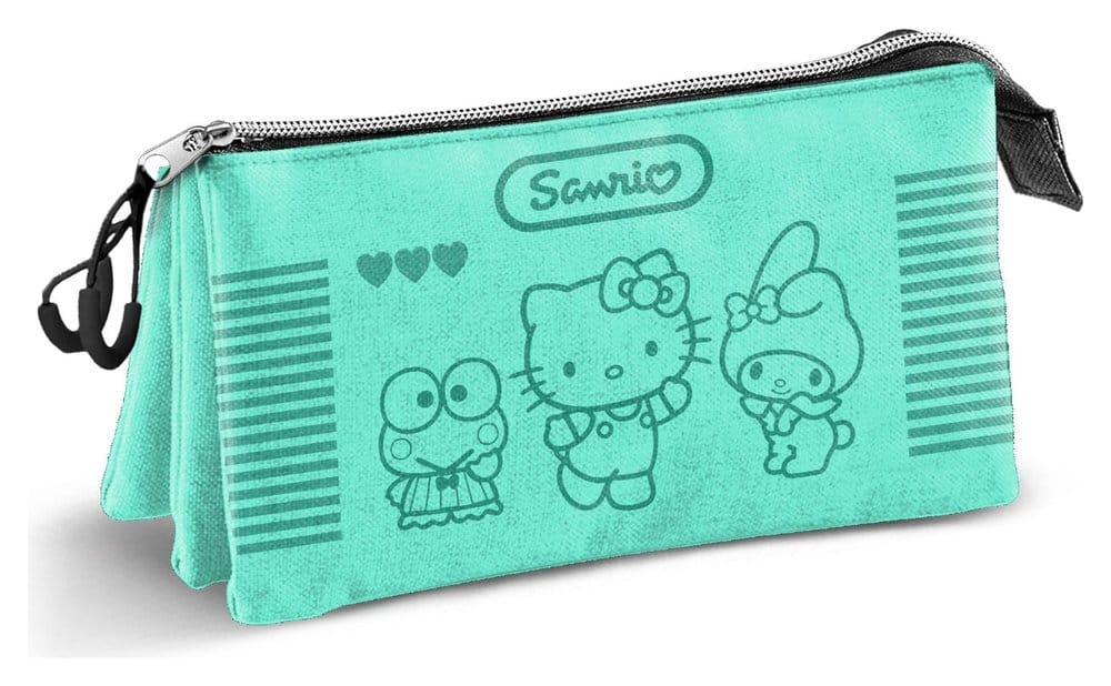 Sanrio 3-fach Federmäppchen Hello Kitty Videogame