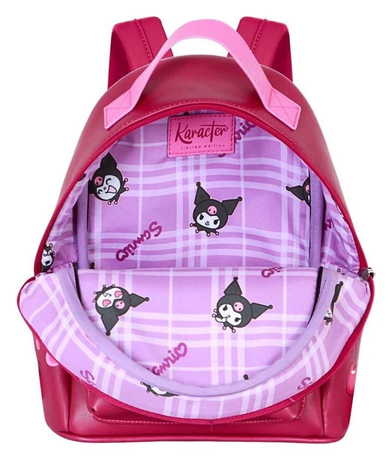 Sanrio Small Heady Rucksack Kuromi Cherry