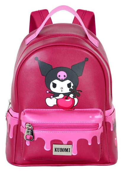 Sanrio Small Heady Rucksack Kuromi Cherry