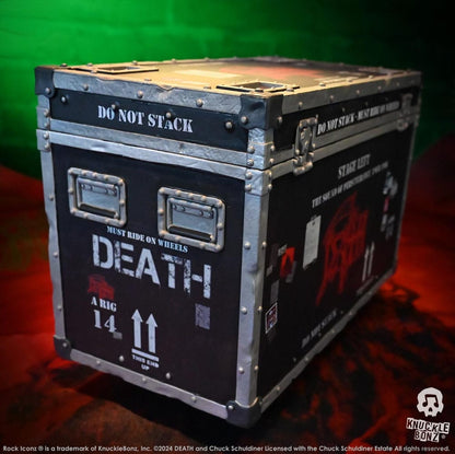 Death Rock Ikonz On Tour Road Case Statue & Bühnenhintergrund Set The Sound of Perseverance Tour 1998