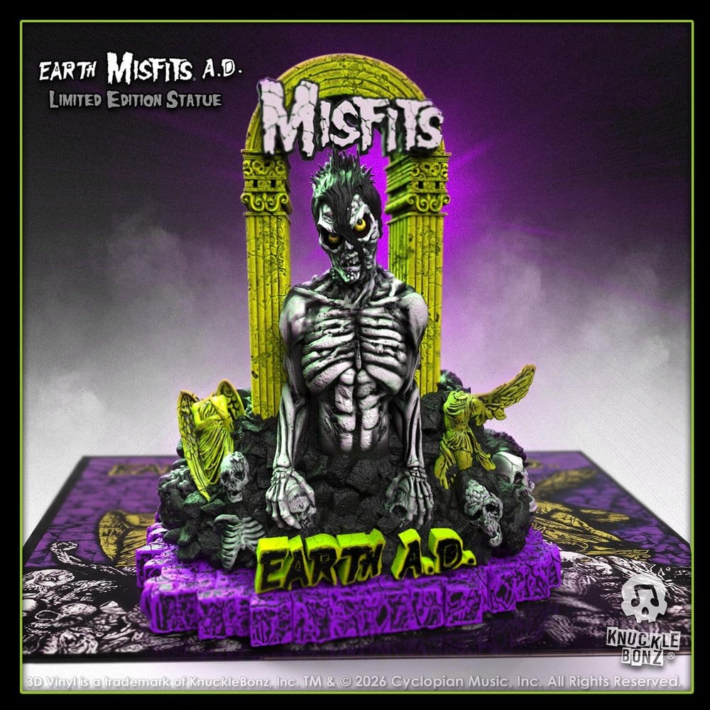 Misfits 3D Vinyl Figur Earth A.D. Death Comes Ripping
