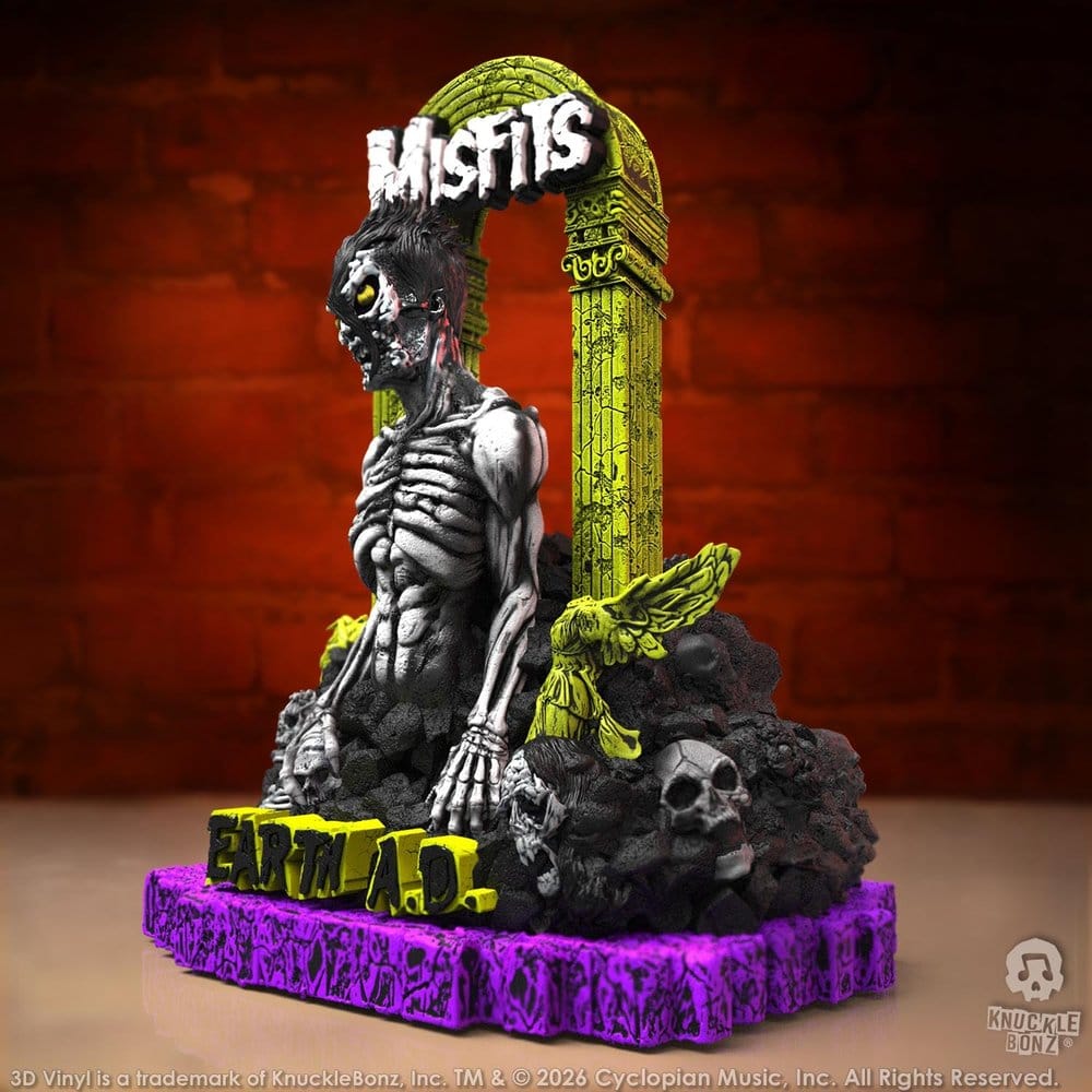 Misfits 3D Vinyl Figur Earth A.D. Death Comes Ripping