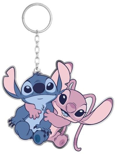 Lilo & Stitch Schlüsselanhänger Stitch & Angel