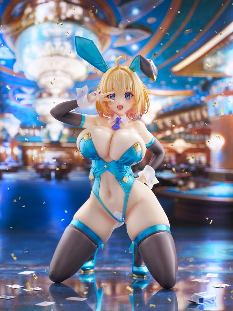 Original Character KoiKoi -Sakura- PVC Figur 1/6 Sophia F. Shirring Blue Bunny Ver. 20 cm