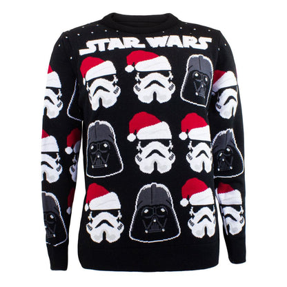 Star Wars Sweatshirt Christmas Jumper Darth Vader / Stormtrooper Größe M