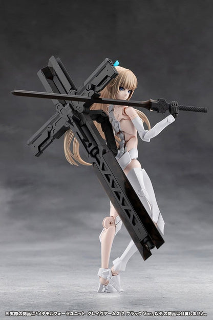 Megalomaria Unlimited Universe Plastic Model Kit Zubehör-Set Metamorphose Unit Grave Arms 2 Black Ver.