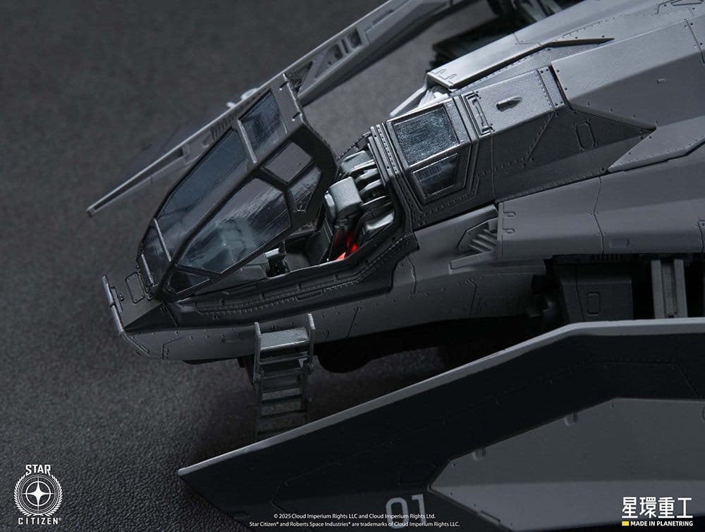 Star Citizen Plastic Pre-assembled Model Kit 1/100 Anvil F8C Lightning Pre-Assembled Finished Model Ver. 25 cm
