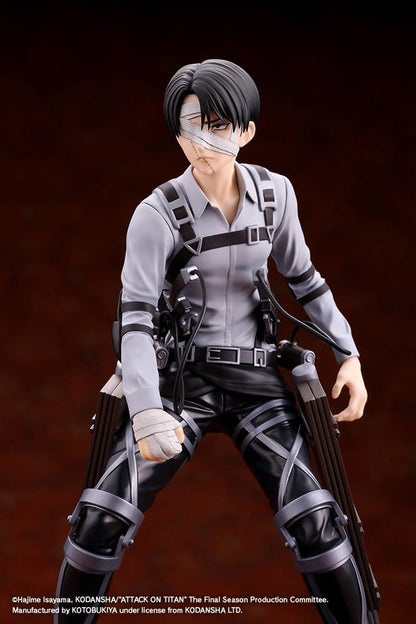 Attack on Titan: The Final Season Oshi Works PVC Figur Levi Ackerman The Final Season Ver. 20 cm