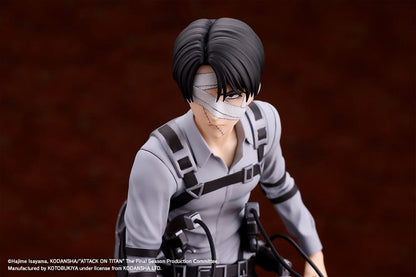 Attack on Titan: The Final Season Oshi Works PVC Figur Levi Ackerman The Final Season Ver. 20 cm