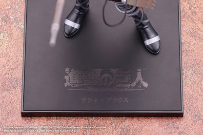 Attack on Titan: The Final Season Oshi Works PVC Figur Sasha Blouse The Final Season Ver. 25 cm