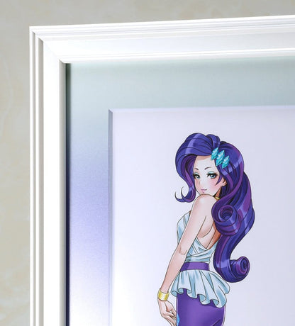 My Little Pony Chara Fine Graph Kunstdruck Bishoujo Rarity 43 cm