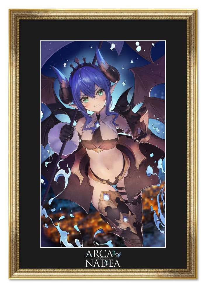 Arcanadea Chara Fine Graph Kunstdruck Velretta 51 cm