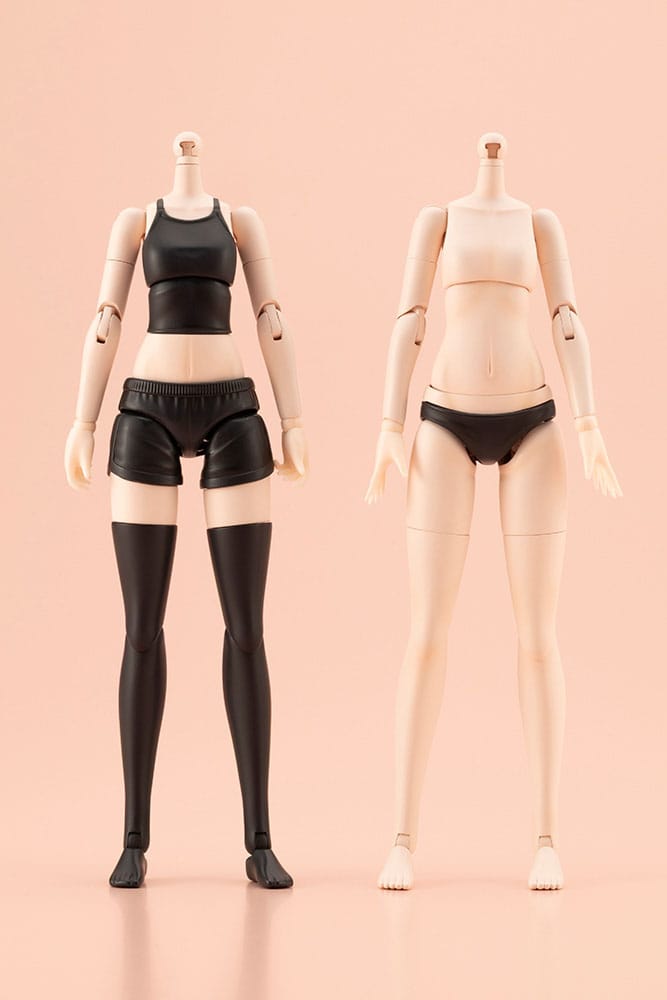 Sousai Shojo Teien Zubehör Set für 1/10 Actionfiguren Dress Up Body Color C Size S