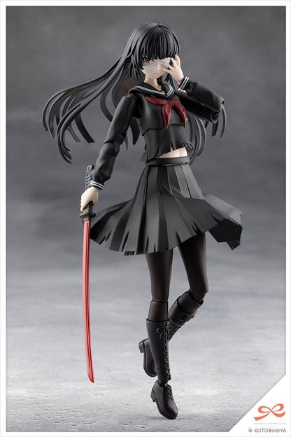 Sousai Shojo Teien Plastic Model Kit 1/10 Kuon Yakushiji Maria Kagaribi Damage Ver. 16 cm