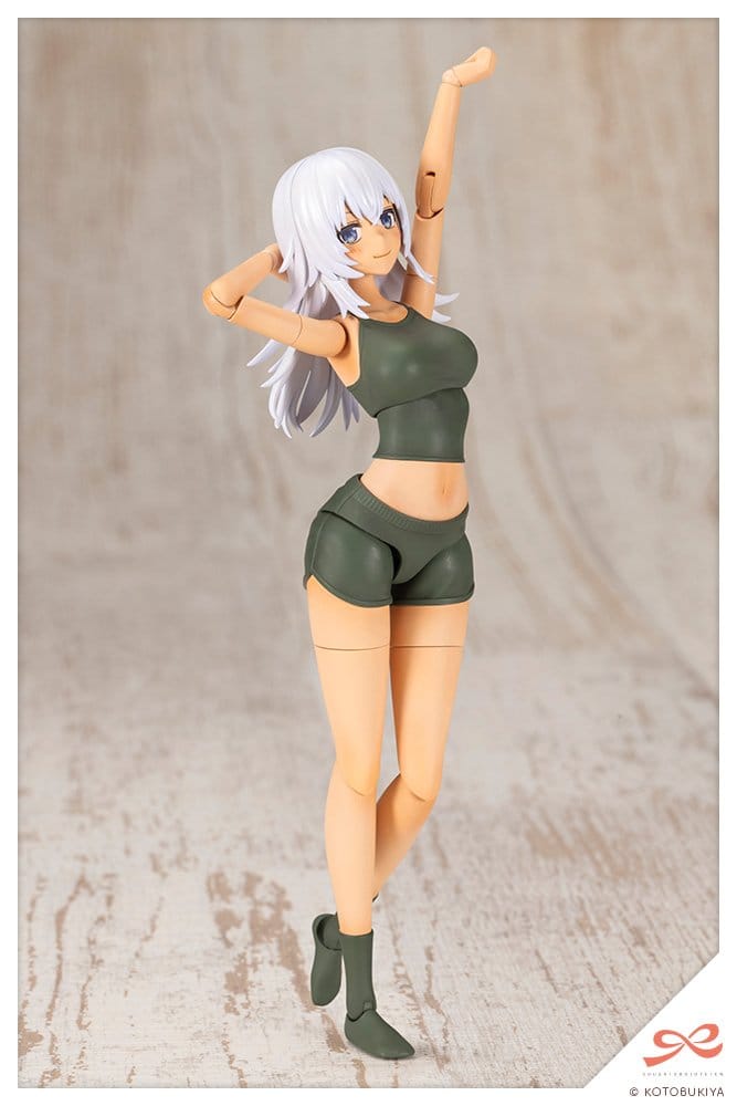 Sousai Shojo Teien Plastic Model Kit 1/10 Training Wolf 16 cm