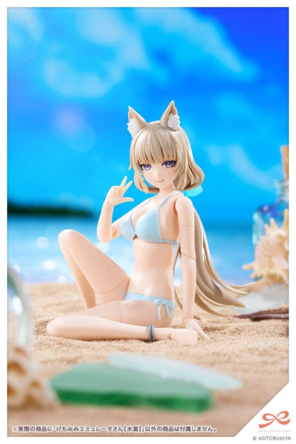Sousaishojoteien Plastic Model Kit 1/10 Animal Ears Emulator Swim Style 17 cm