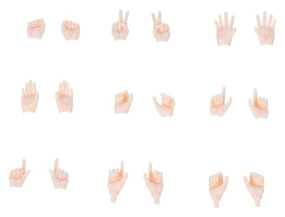 Megami Device M.S.G. Zubehör-Set für Plastic Model Kits 09 Hand Set Skin Color C