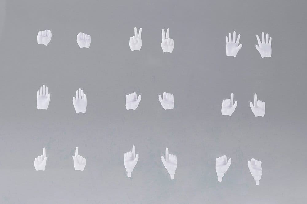 Megami Device M.S.G. Zubehör-Set für Plastic Model Kits 1/1 09 Hand Set Skin Color White