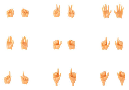 Megami Device M.S.G. Zubehör-Set Plastic Model Kits 1/1 09 Hand Set Skin Color E