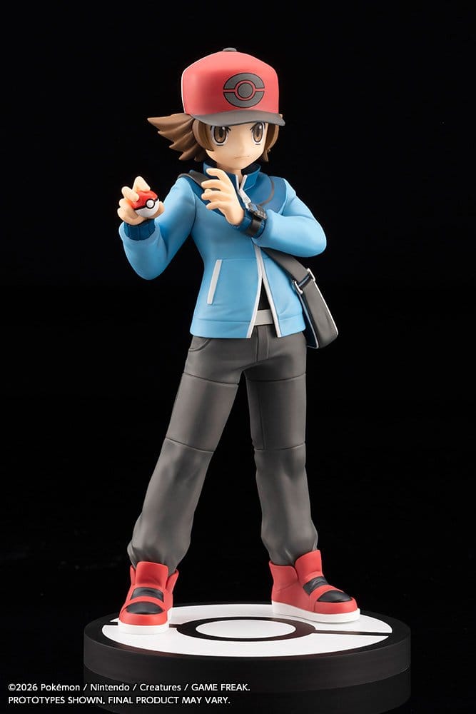 Pokémon ARTFX J PVC Figur 1/8 Hilbert with Victini 20 cm