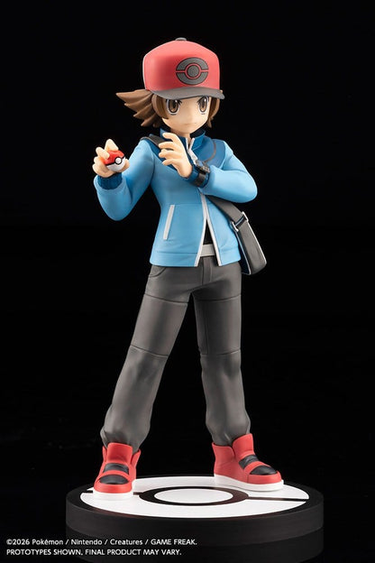 Pokémon ARTFX J PVC Figur 1/8 Hilbert with Victini 20 cm
