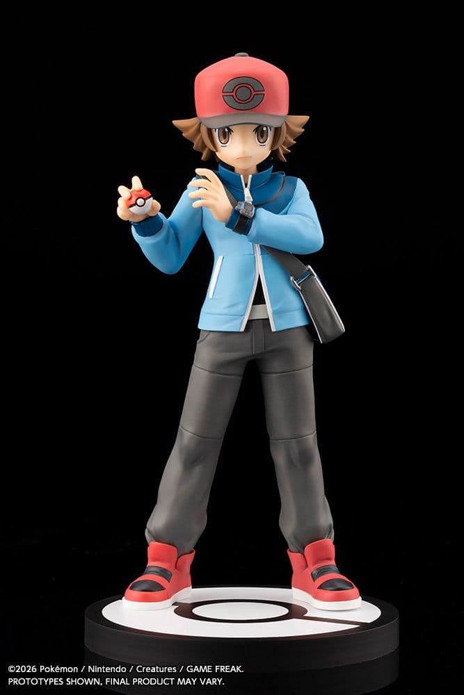 Pokémon ARTFX J PVC Figur 1/8 Hilbert with Victini 20 cm