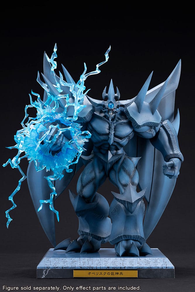 Yu-Gi-Oh! PVC Statuen Zubehör Obelisk the Tormentor Egyptian God Expansion Parts Set