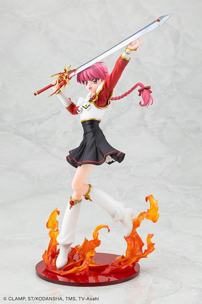 Magic Knight Rayearth PVC Figur 1/7 Hikaru Shidou 29 cm