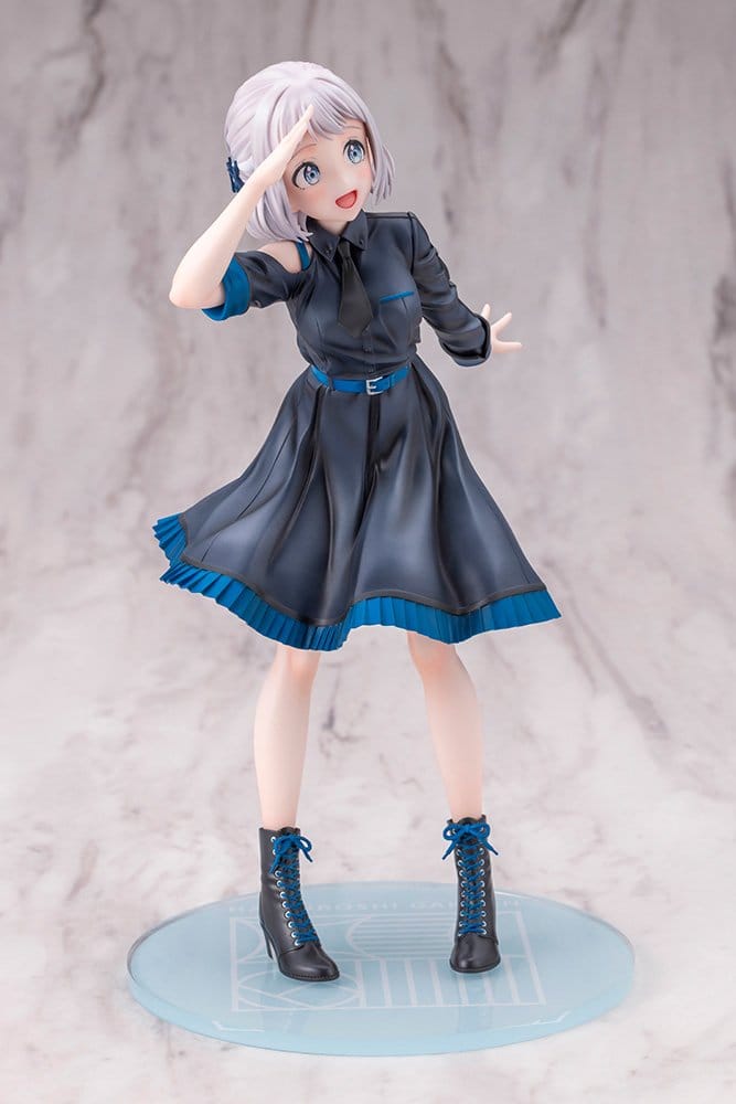 The Idolmaster Gakuen PVC Figur 1/7 Lilja Katsuragi-Hakusen- 23 cm