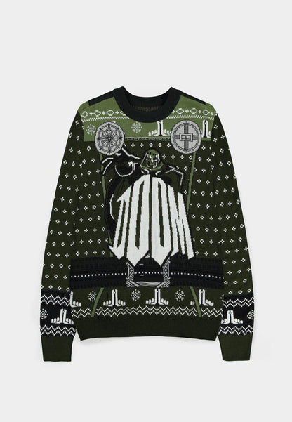 Marvel Christmas Pullover Avengers: Doomsday - Dr. Doom Größe L