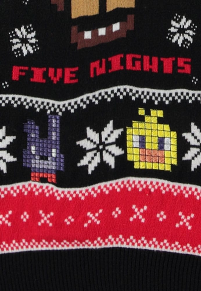 Five Nights at Freddy's Pullover Survived Five Nights (Christmas Jumper)