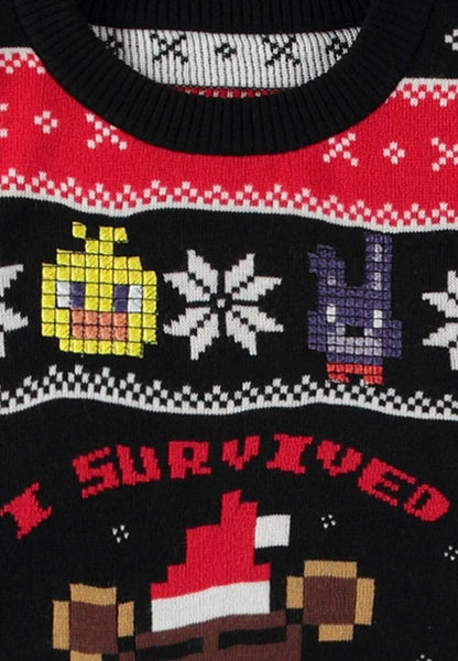Five Nights at Freddy's Pullover Survived Five Nights (Christmas Jumper)