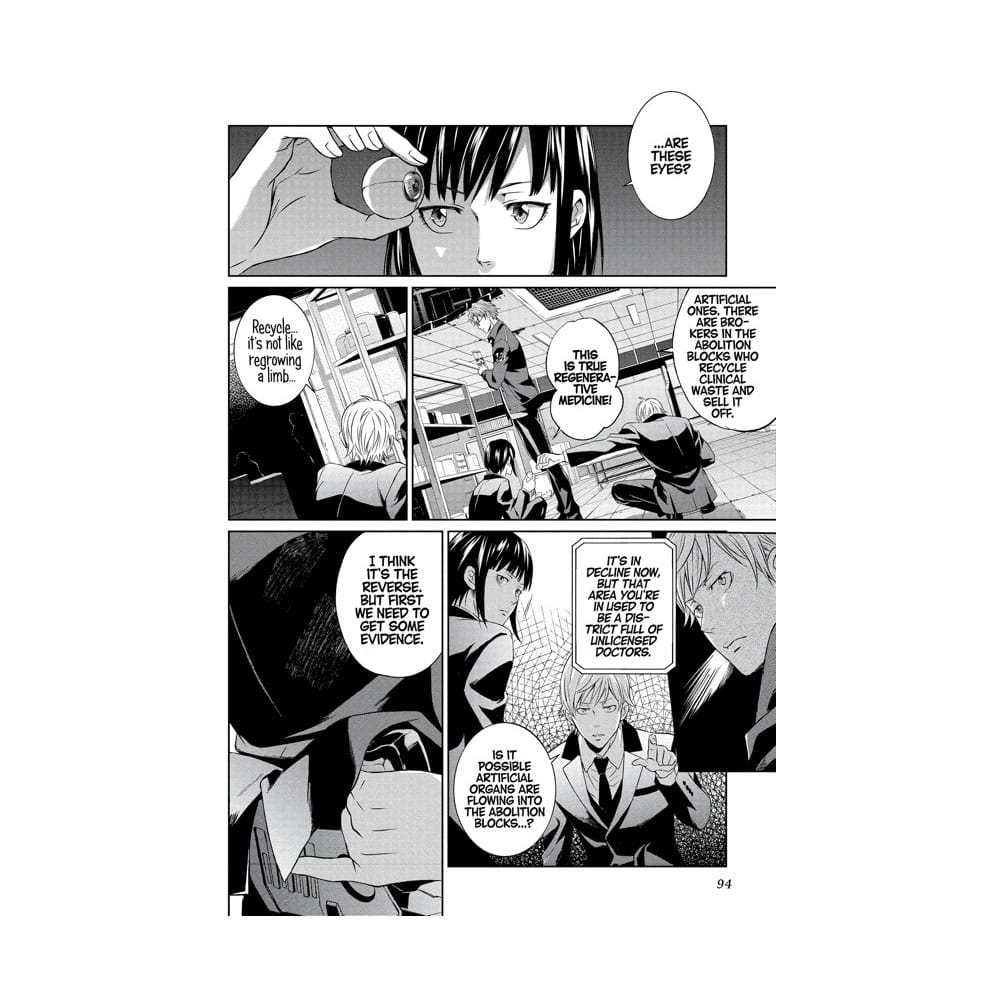 Psycho-Pass: Inspector Shinya Kogami Manga Volume 2 *Englische Version*