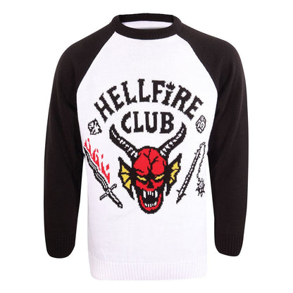 Stranger Things Sweatshirt Christmas Jumper Hellfire Club Größe M