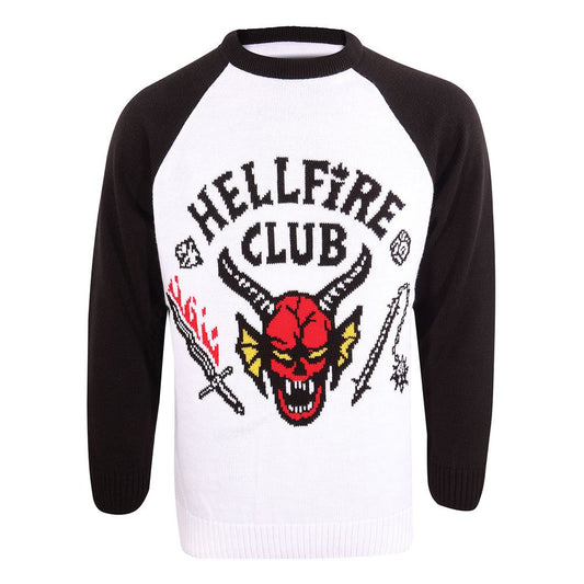 Stranger Things Sweatshirt Christmas Jumper Hellfire Club Größe L