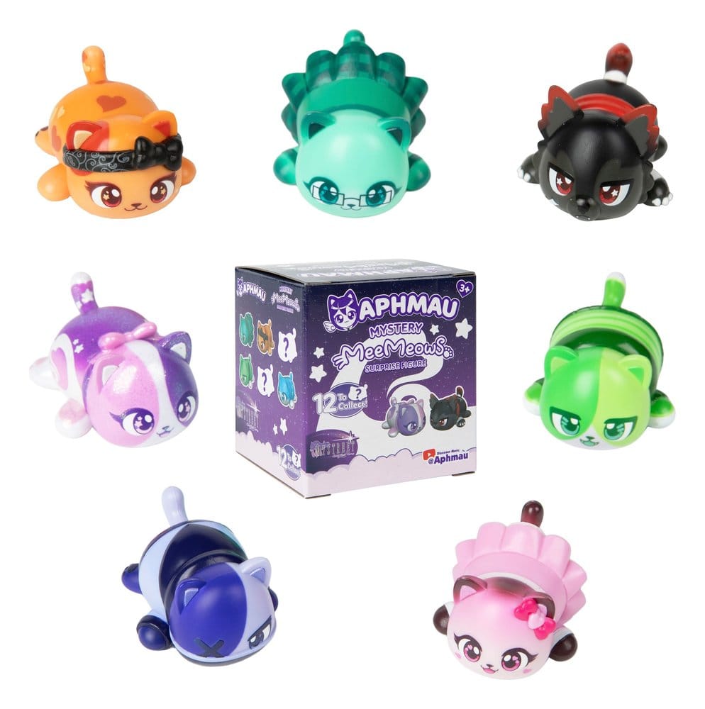 Aphmau Minifiguren MyStreet Mystery Meemeow Blind Box Display (12)