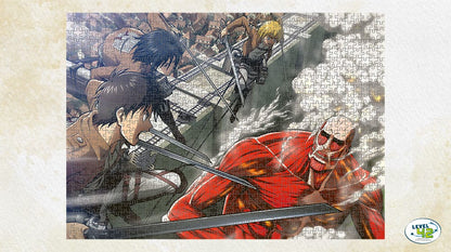 Attack on Titan Puzzle Fight (1000 Teile)