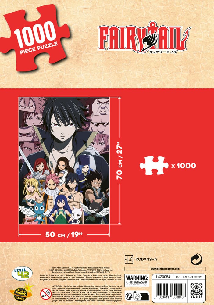 Fairy Tail Puzzle The Guild (1000 Teile)