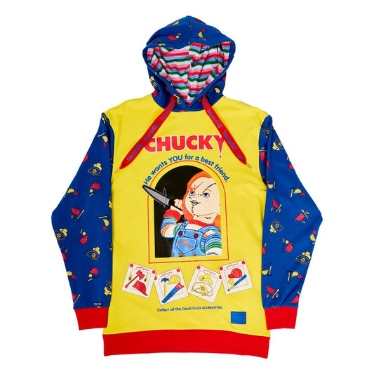 Chucky - Die Mörderpuppe by Loungefly Kapuzenjacke Chucky Größe L