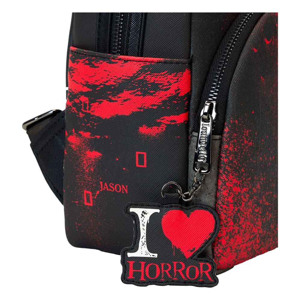 Freitag der 13. by Loungefly Mini Rucksack I Heart Horror