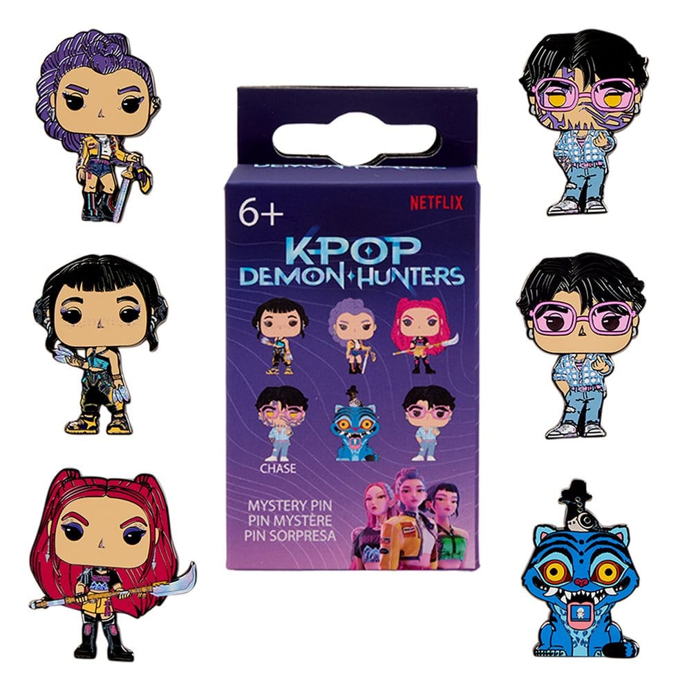 KPop Demon Hunters by Loungefly Ansteck-Pins Blind Display (12)