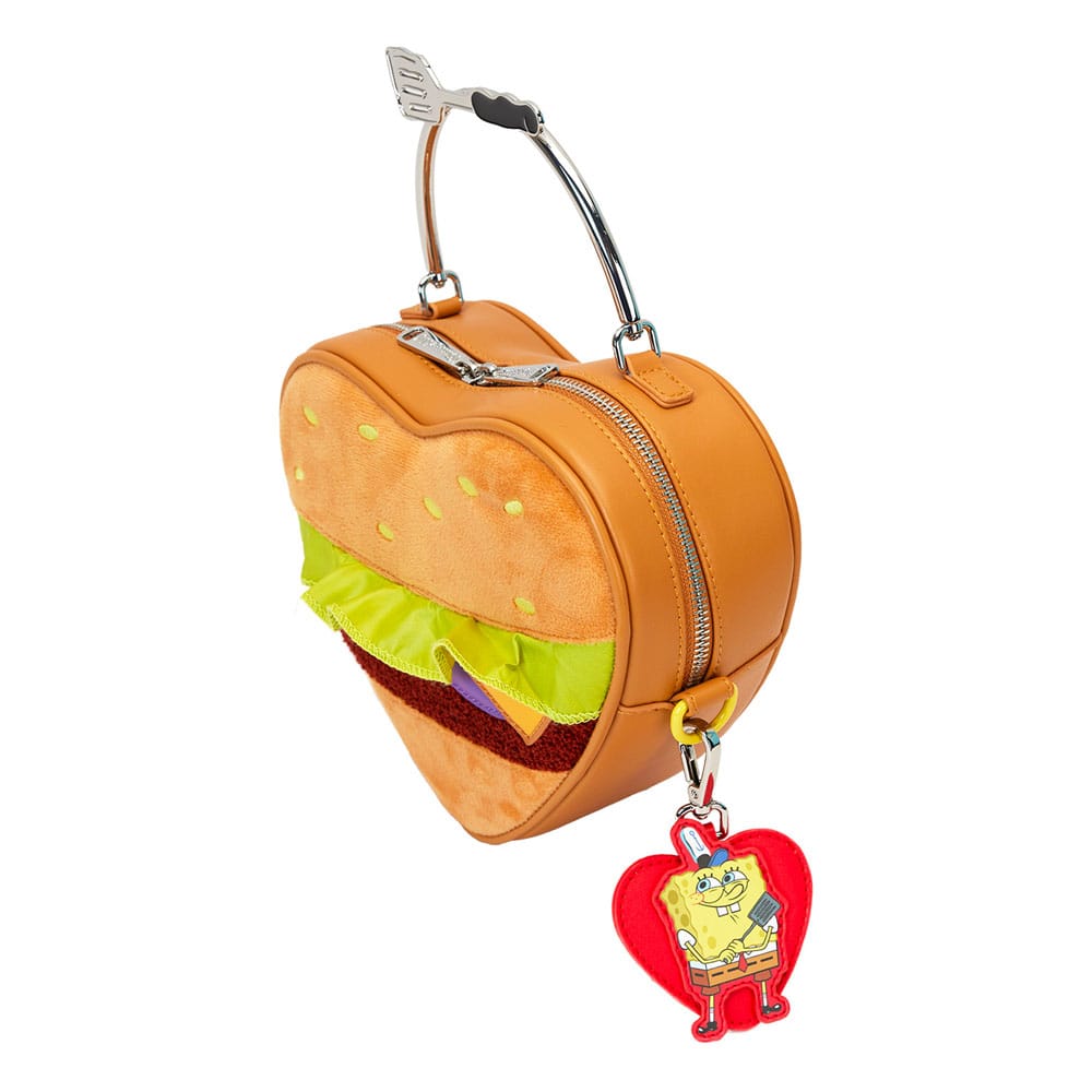 Nickelodeon by Loungefly Umhängetasche Spongebob Krabby Patty Plush