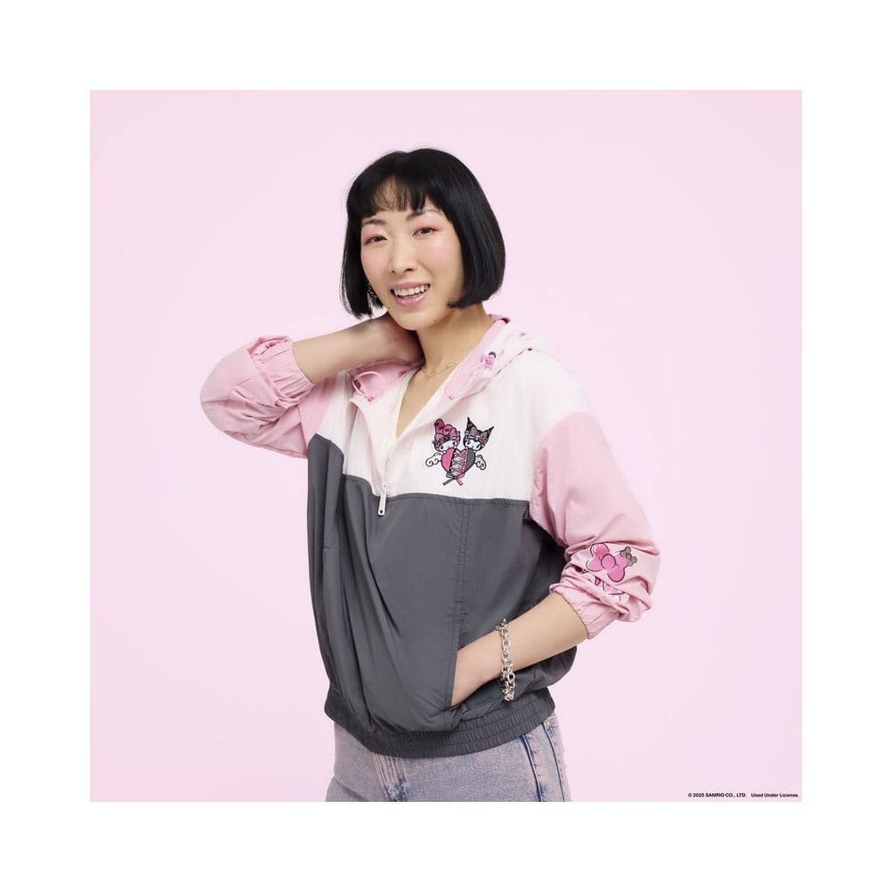 Sanrio by Loungefly Windbreaker Jacke My Melody and Kuromi Größe XL