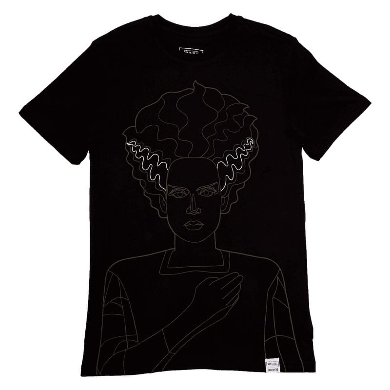 Universal Monsters by Loungefly Tee T-Shirt Unisex Bride of Frankenstein Größe S