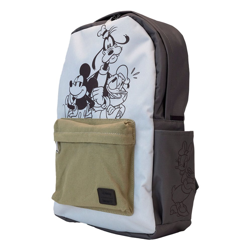 Disney by Loungefly Full-Size Nylon Rucksack Mickey and Friends Canvas